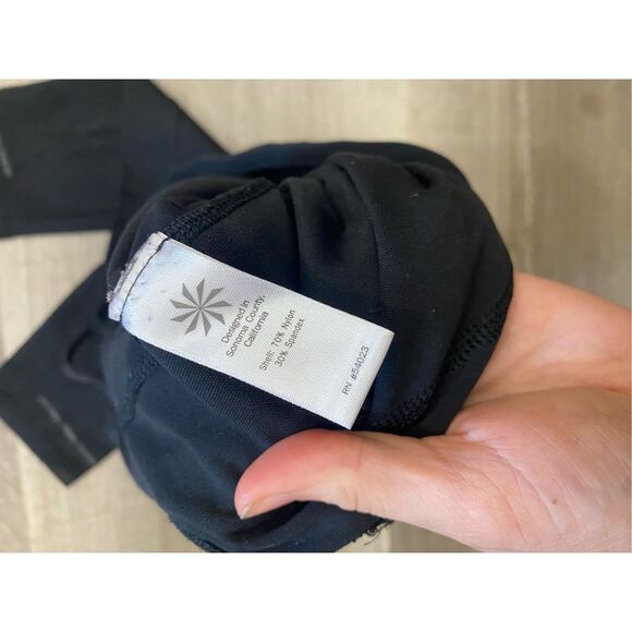 Athleta Black Nylon/Spandex Leggings, Size Small - Picture 9 of 11